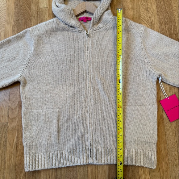 NWT The Elder Statesman Khaki Plait WMNS Cashmere Zip Hoodie - Picture 6 of 7